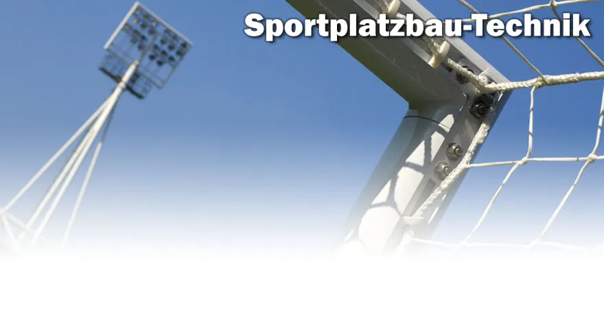 Sportplatzbau Technik